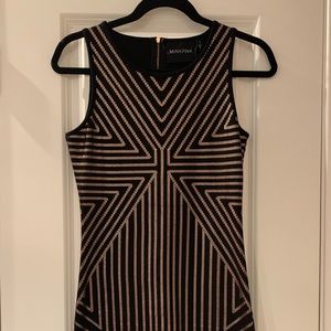 Urban Outfitters Black/Gold dress